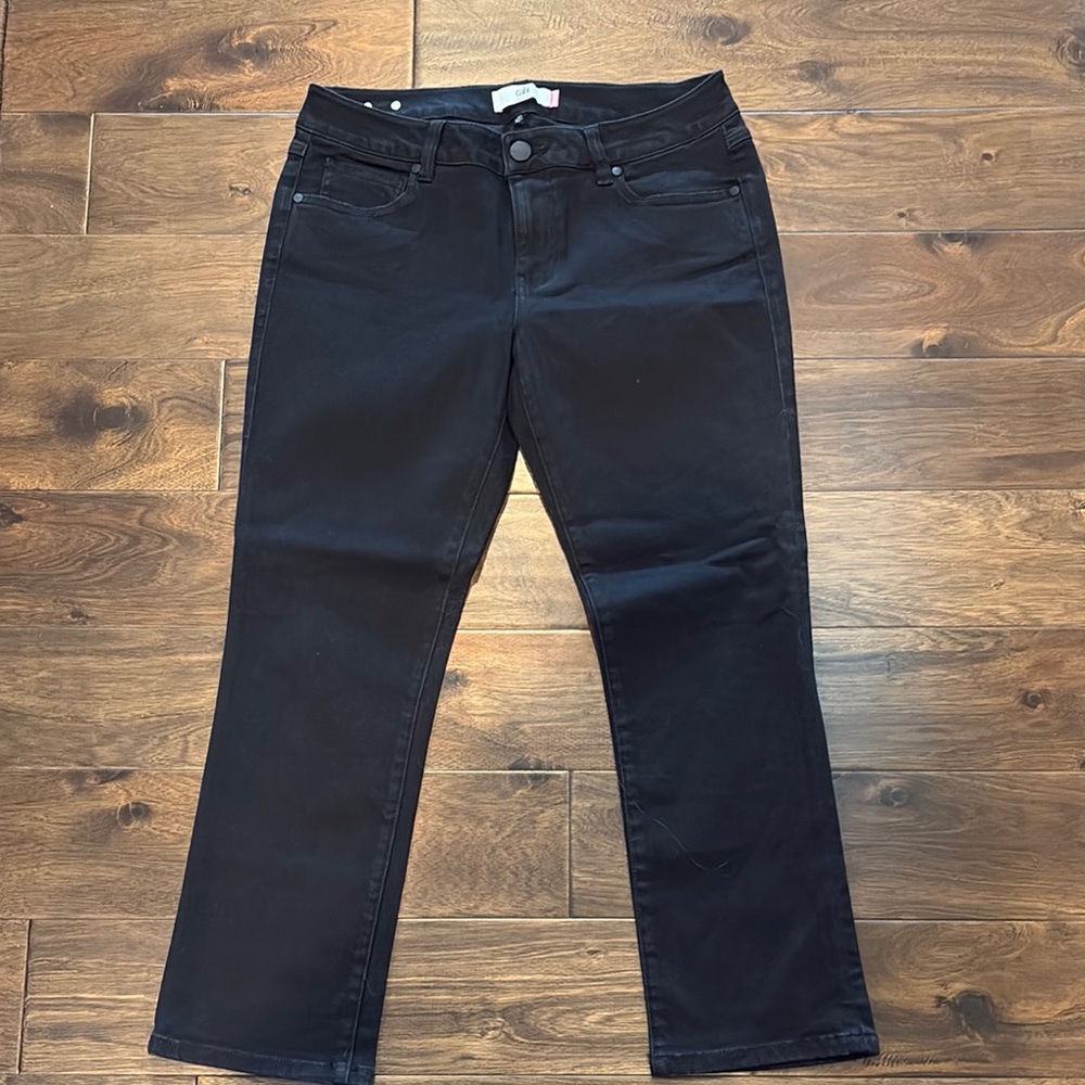 CAbi Black Ankle Cropped Jeans - new crop
